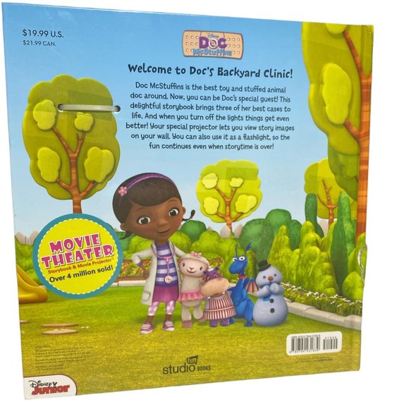 Disney Doc McStuffins Movie Theater Storybook & Movie Projector See Description - Picture 2 of 5